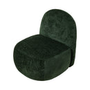 Modern Chenille Upholstered Lounge Chair
