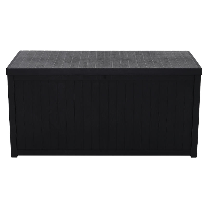 Garden Sanctuary Garden Cushion Storage Box Waterproof Black