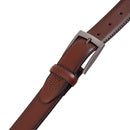 Modishion Pin Buckle Leather Belt Accessory - Brown