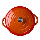 Breeins 6L Enameled Cast Iron Dutch Oven Pot With Lid