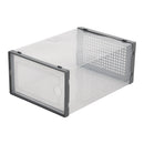 Cottonfy UK 12x Stackable Shoe Storage Box Organiser