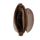 Modishion PU Leather Bucket Bag Crossbody Bag with Adjustable Strap