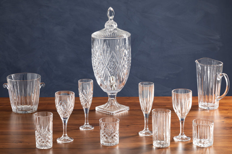 Beaufort Crystal Wine Glasses Set Of Four