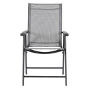 Breeins Metallic-Frame and Fabric Foldable Chairs Set of 2/4