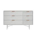 Livingandhome 6-Tier MDF Storage Cabinet