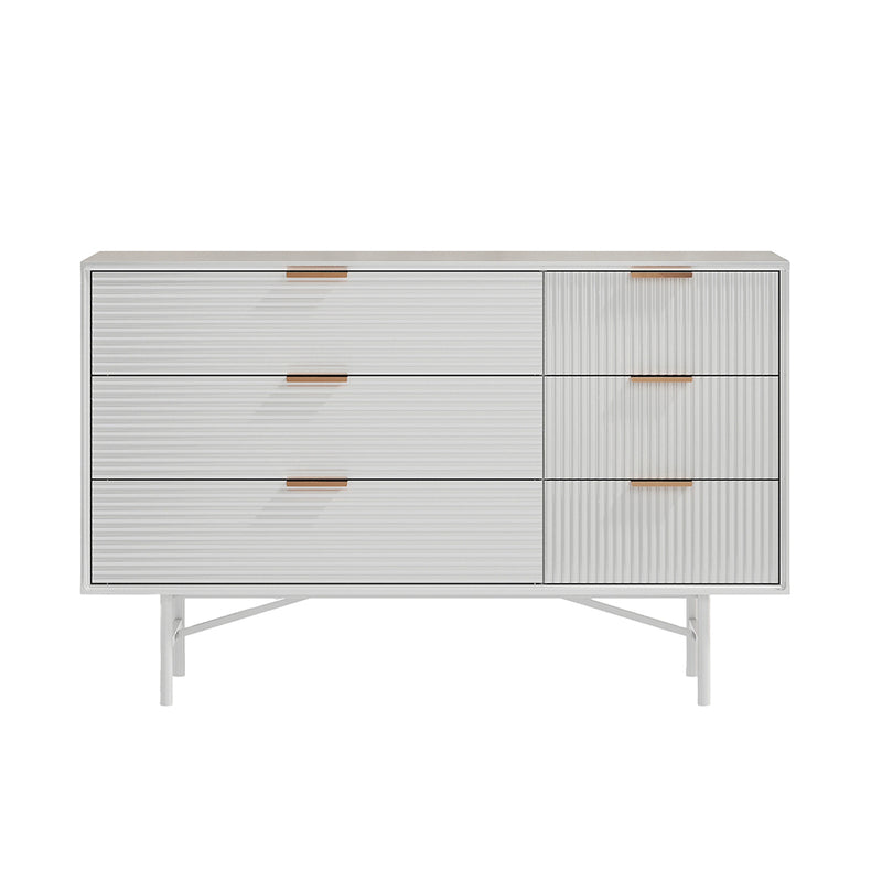 Livingandhome 6-Tier MDF Storage Cabinet