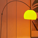 Cottonfy UK Arched Floor Lamp With Marble Base