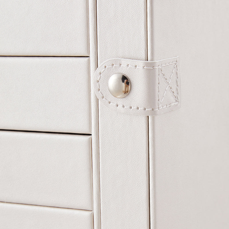 Sheonly Large Jewellery Box with Drawers and Mirror