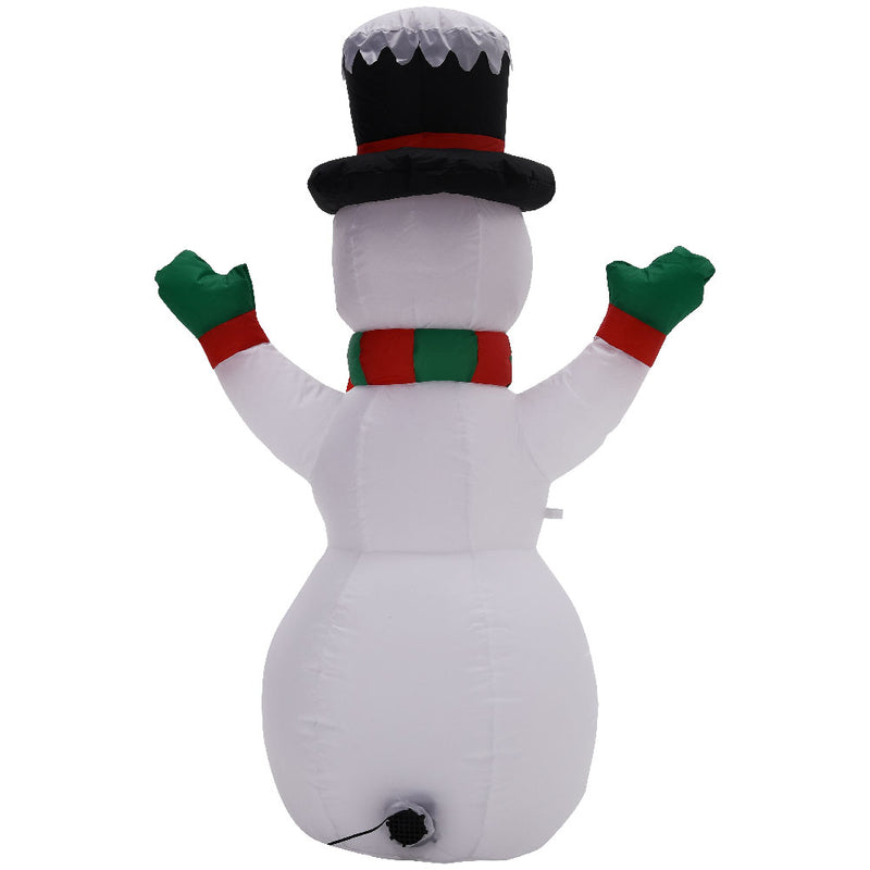 Lifeideas Inflatable Snowman Christmas Yard Decoration with LED