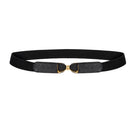 Modishion Stretchy Fashion Waist Belt with Bow Buckle