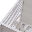 Cottonfy UK Small White Bedside Table