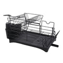 Livingandhome Multifunctional 2 Tier Detachable Dish Drainer Rack