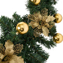 Lifeideas Christmas Garland Artificial Hanging Festival Decoration