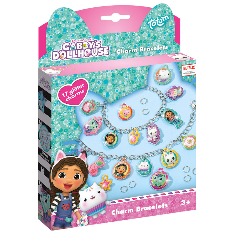 Gabby's Dollhouse Puffy Charm Bracelets