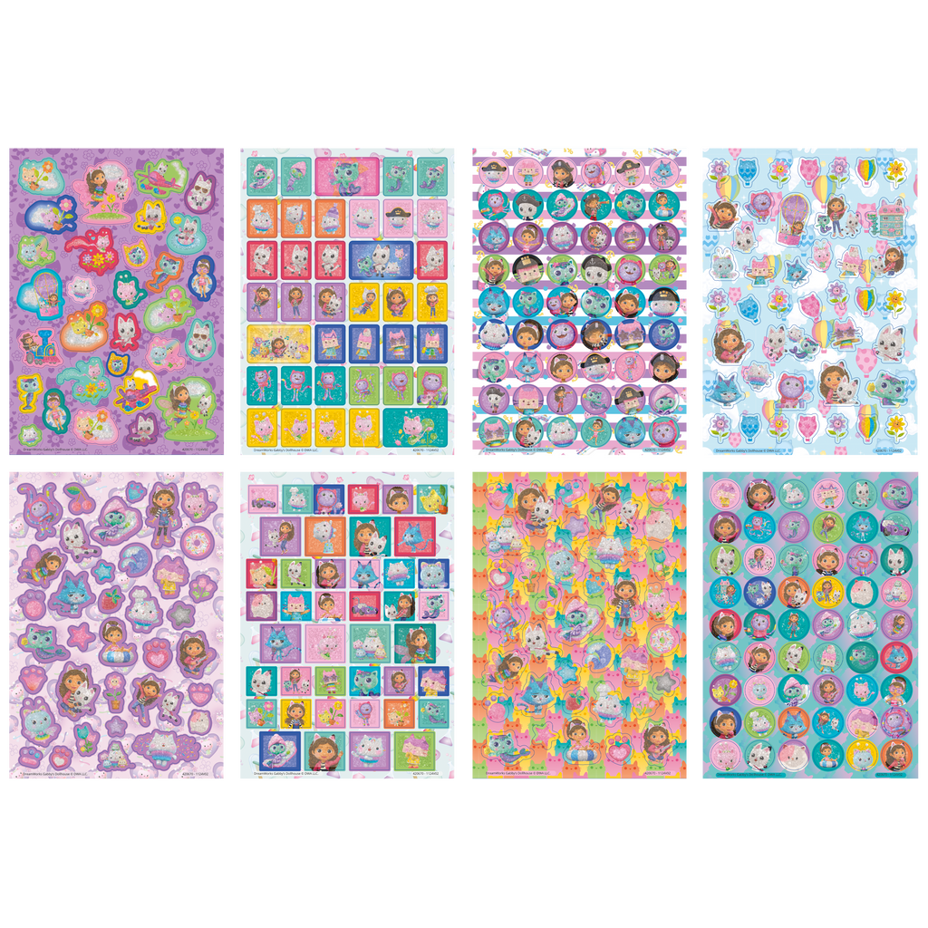 Gab Sticker Gabby Dollhouse Glitter Sticker Book