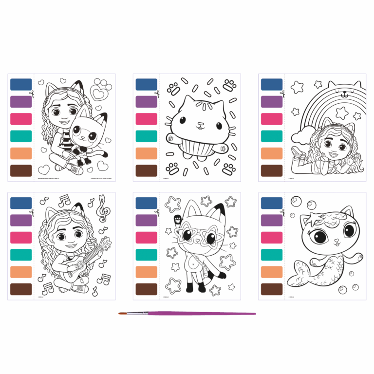 Gabby Dollhouse Paint With Water