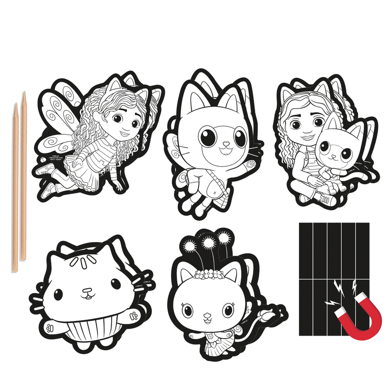 Gabby Dollhouse Scratch Card