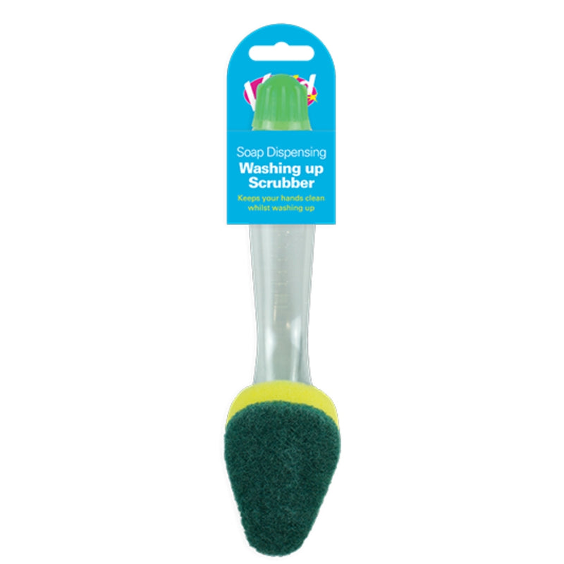 Vivid Soap Dispensing Washing Up Scrubber