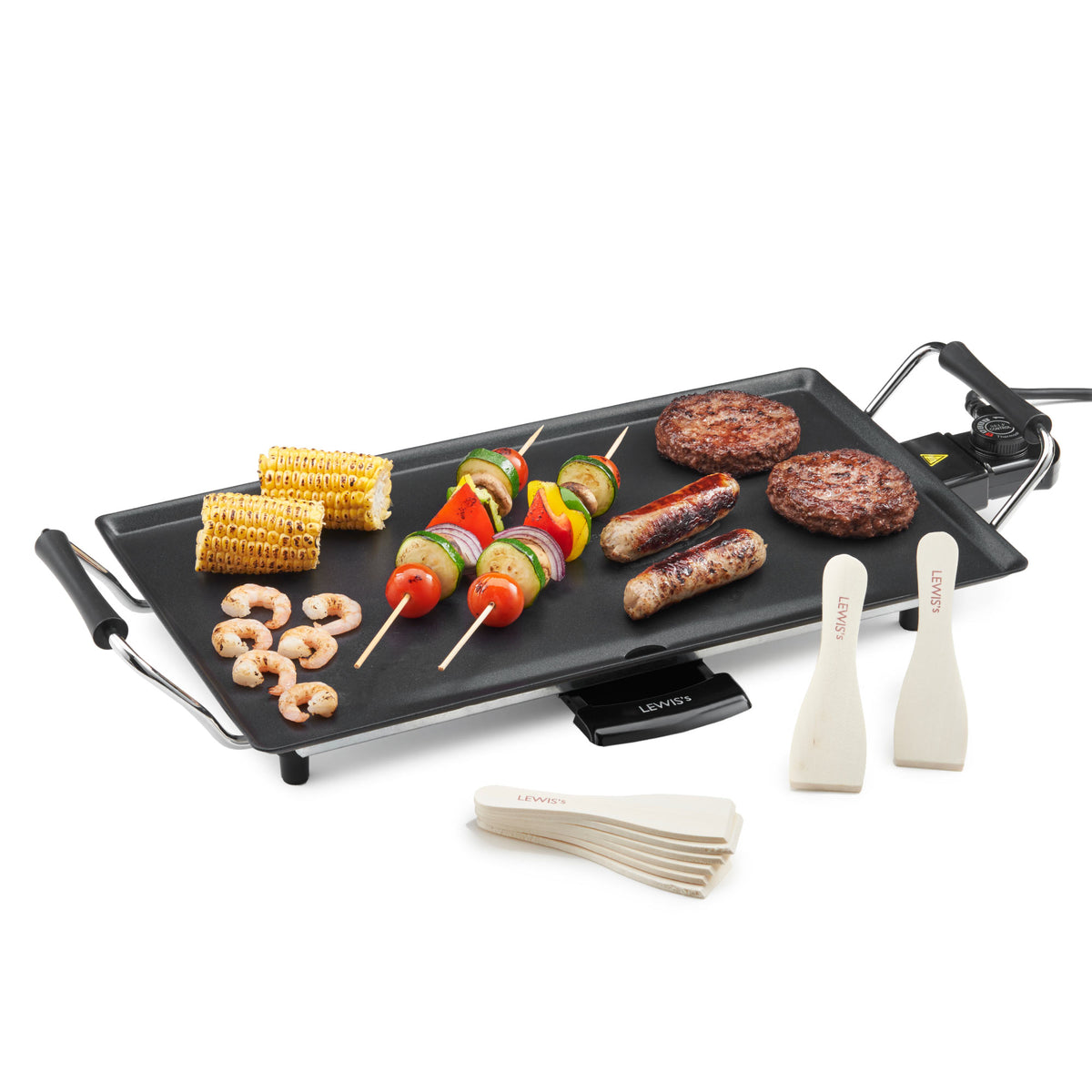 Electric Teppanyaki Grill Large Non Stick 58cm x