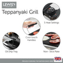 Lewis's Teppanyaki Grill Large Non Stick 58x26.5cm