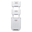 Lifeideas 3-Tier Foldable Laundry Baskets with Casters