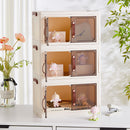 Lifeideas 3-Tier Double-door Desk Organizer Storage Box