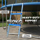 SPORTNOW Trampoline Ladder with Horizontal Wide Steps, Blue