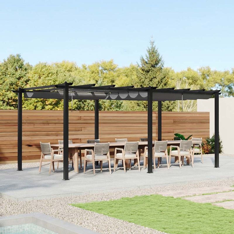 Breeins Garden Aluminium Gazebo with Canopy