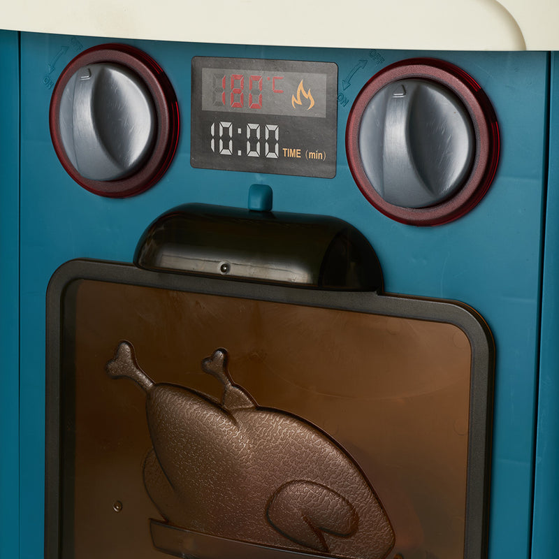 Kidkid Kids Pretend Kitchen Playset with Lights and Sounds