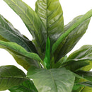 Breeins Artificial Tropical Plant with Plastic Pot