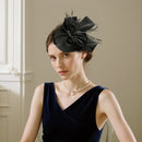 Black Vintage Fashion Fascinator