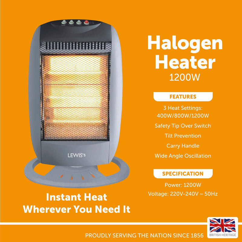 Lewis's Halogen Heater