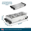 Lewis's Buffet Server Large 62.5 X 36.5 X 15.3cm