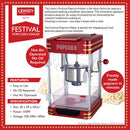 Lewis's Festival Retro Popcorn Maker