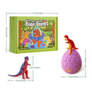 Livingandhome 12Pcs Dino Egg Bath Bomb Kit with Dinosaur Toy Bath Bombs for Kids