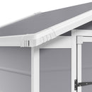 Livingandhome Plastic Outdoor Garden Storage Shed
