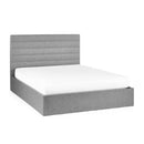 Merida Ottoman Storage 150cm King Bed - Grey