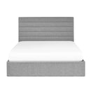 Merida Ottoman Storage 150cm King Bed - Grey