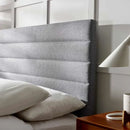 Merida Ottoman Storage 150cm King Bed - Grey