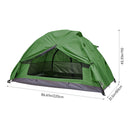 Breeins Portable Camping Tent with Detachable Top Cover