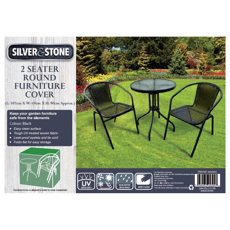Silver Stone Outdoor Furniture Cover for Milano Bistro 2 Seater Set