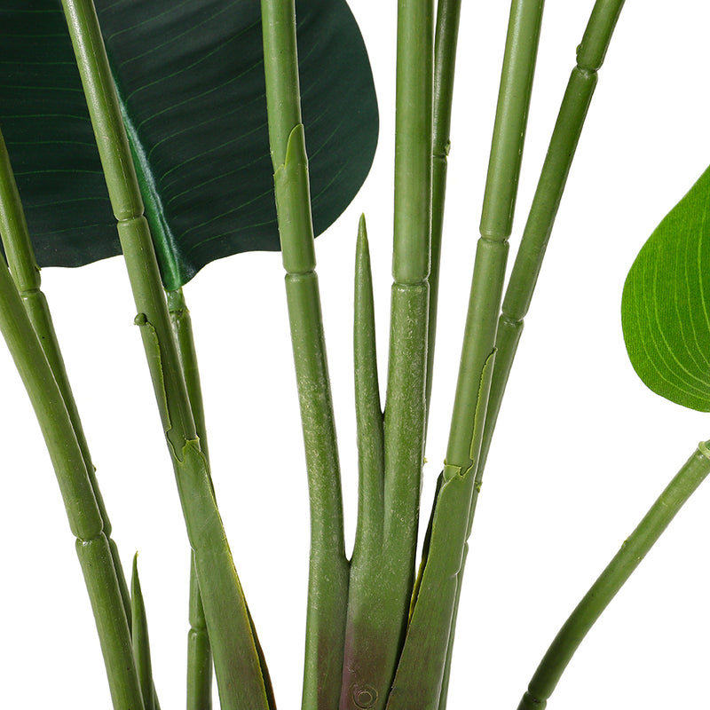 Lifeideas Tropical Plant Banana Artificial Tree in Pot