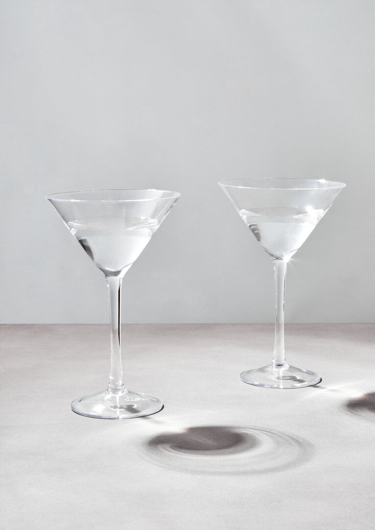Mila Set Of 2 Martini Glasses