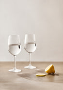 Ada Set of Four Crystal Wine Glasses
