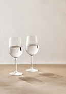 Ada Set of Four Crystal Wine Glasses