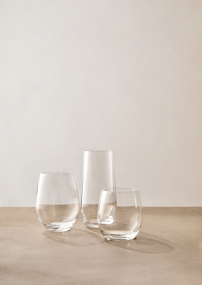 Ada Set Of 4 Small Crystal Tumblers