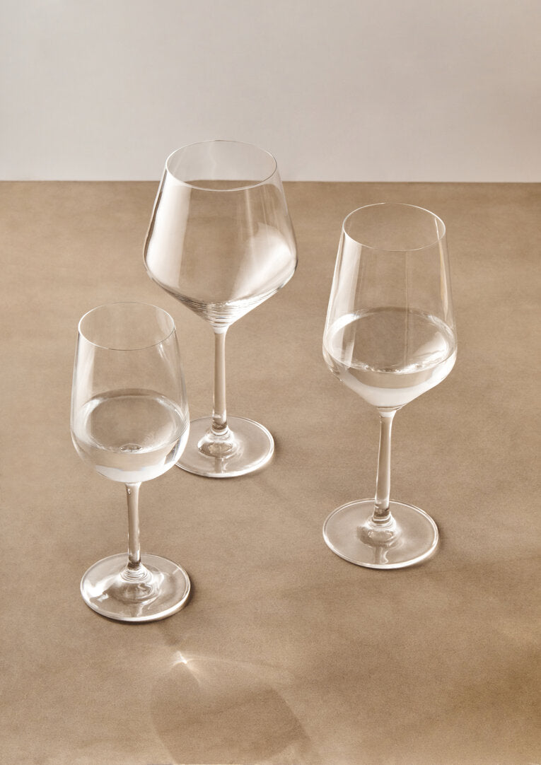Ada Set of 4 Crystal Wine Glasses