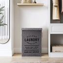 Lifeideas Foldable Home Laundry Baskets Laundry Hamper with Lid and Rope Handles