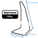 Heavy Duty  Steel C Large Hammock Stand