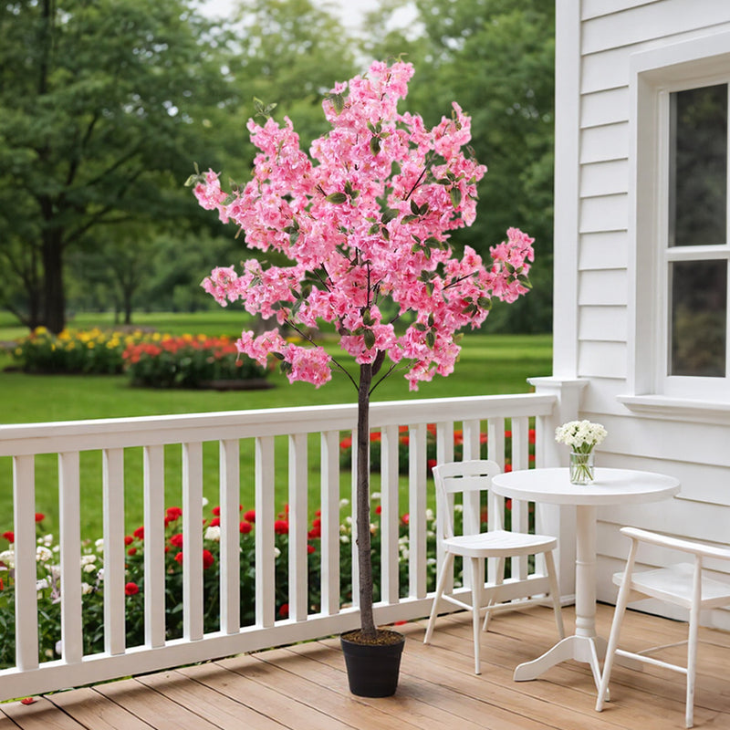 Lifeideas Lifelike Cherry Blossom Tree Decor